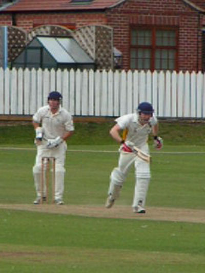 Sam Young sets off